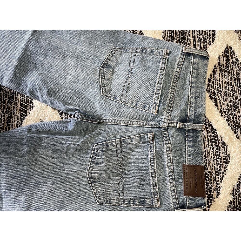 LUCKY BRAND SIENNA SLIM EMBROIDERED FLORAL BOYFRIEND JEAN NWOT SIZE 00/24 - Picture 8 of 8